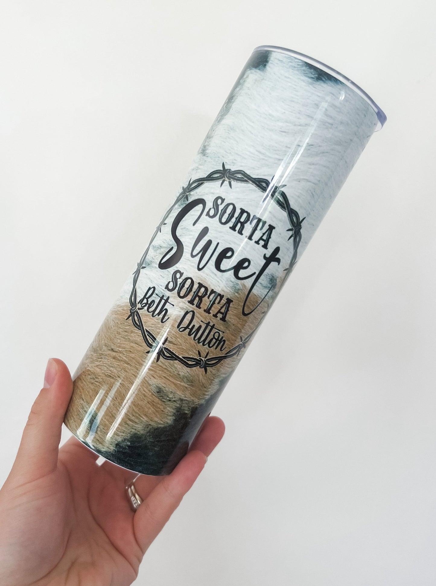 Sorta Sweet Sorta Beth Dutton Tumbler