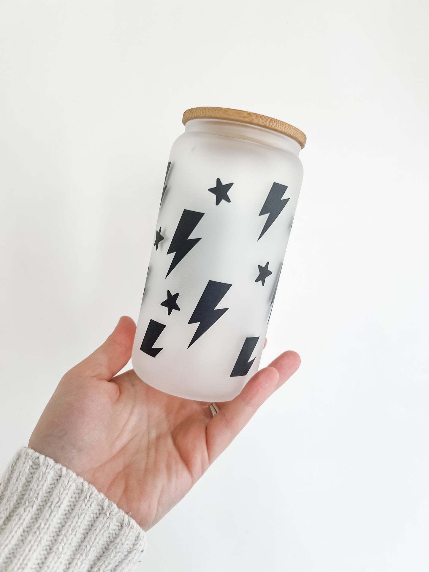 Overstimulated Moms Club Glass Can Cup