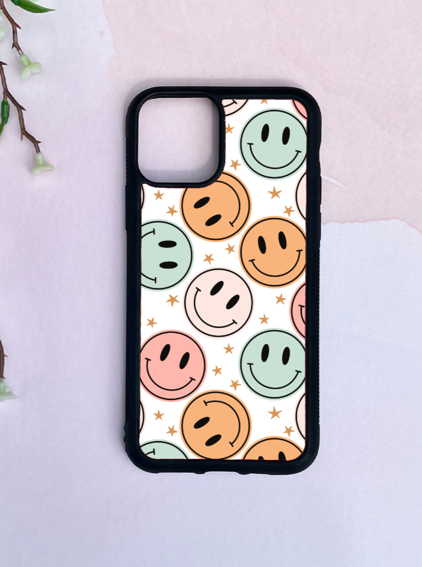 Retro Smiley Face Phone Case