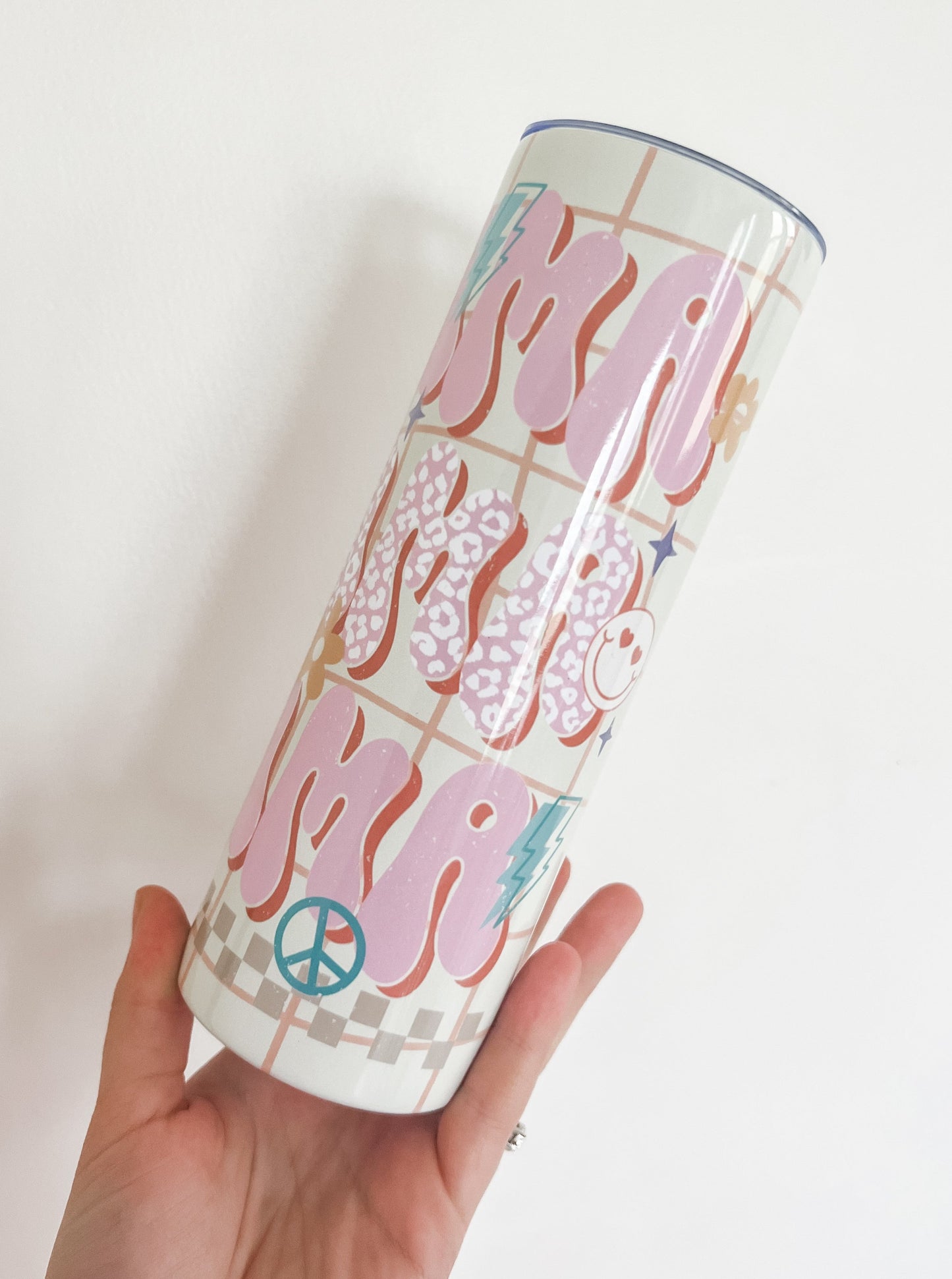 Retro Pink Mama 20 oz Tumbler