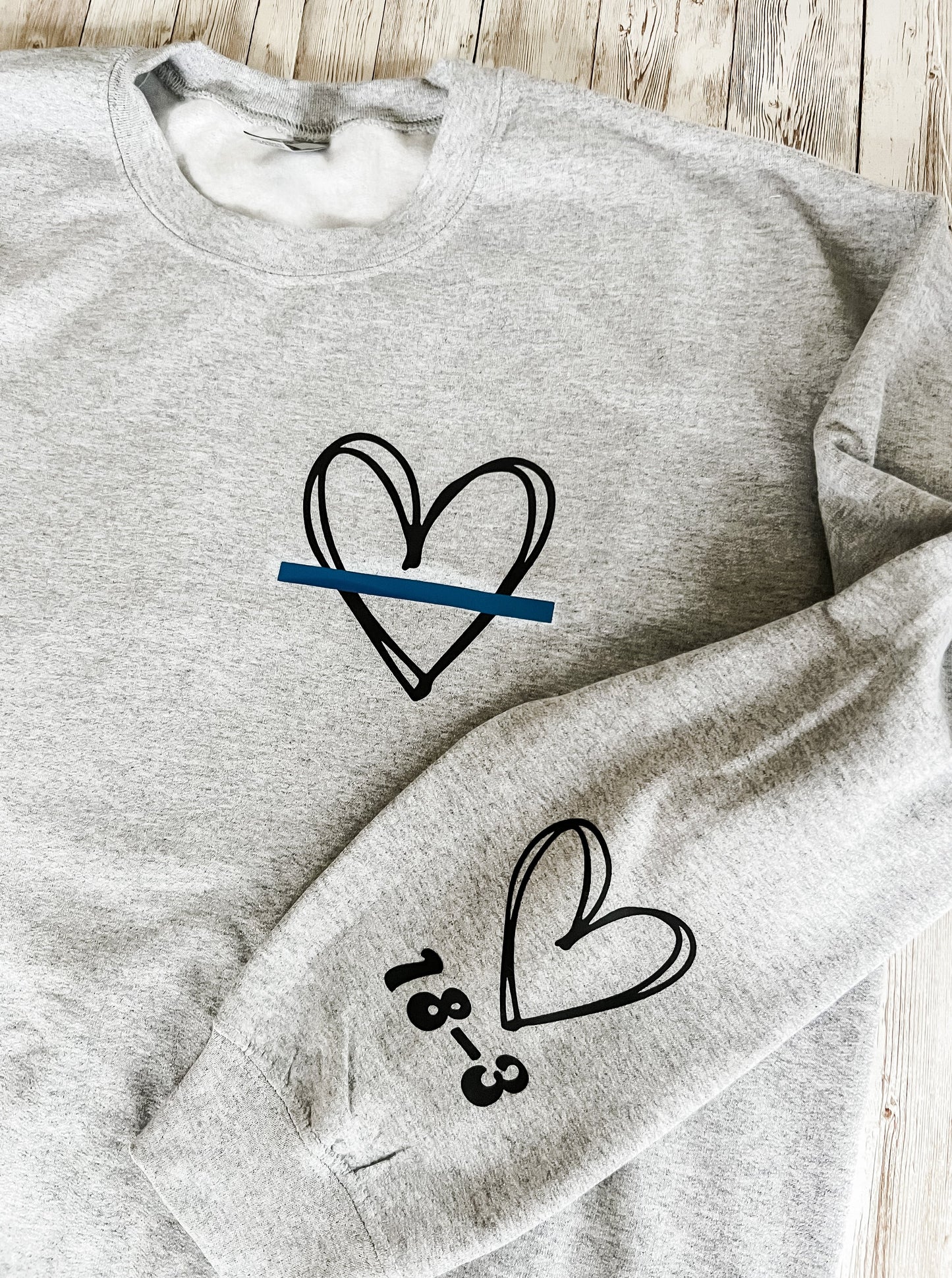 Personalized Police Spouse Crewneck