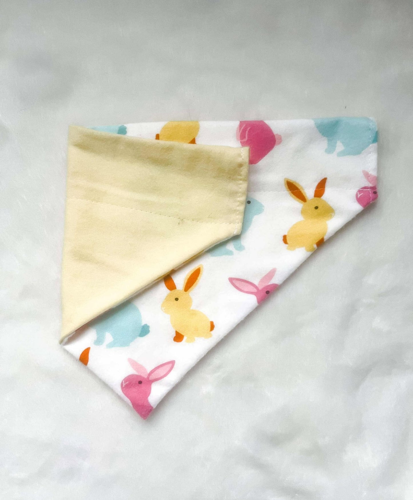 Easter Bunny Over Collar Dog Bandana
