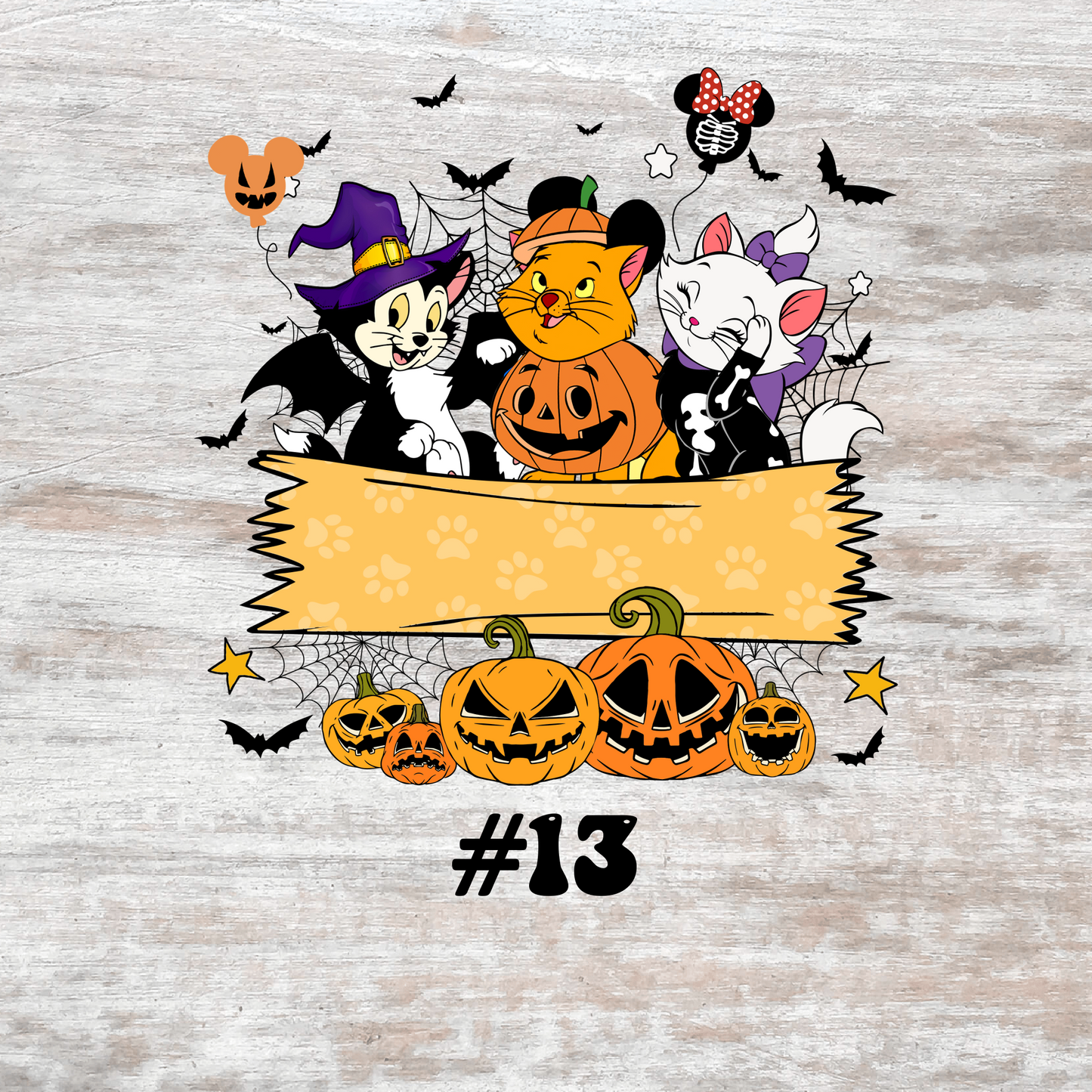 Personalized Halloween Treat Bags
