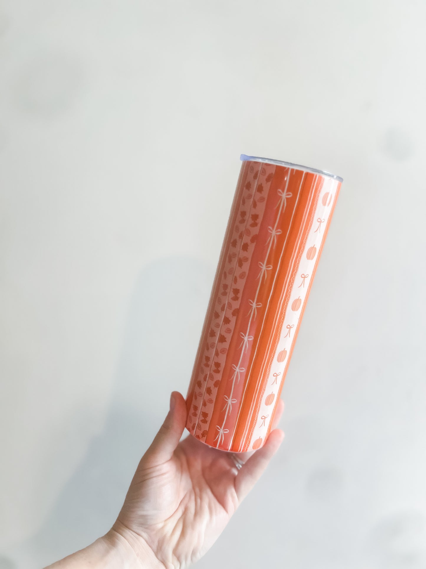 Fall Pattern Tumbler