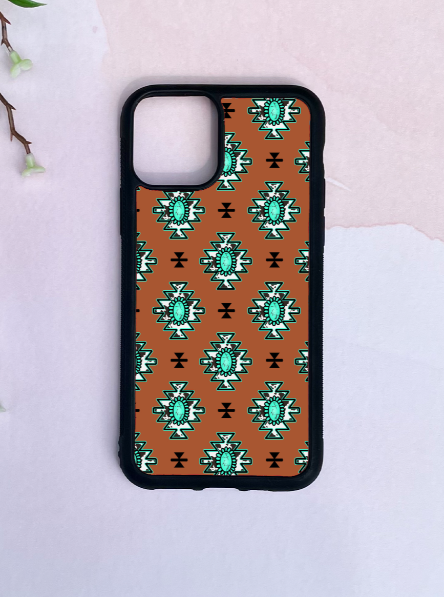 Turquoise Phone Case