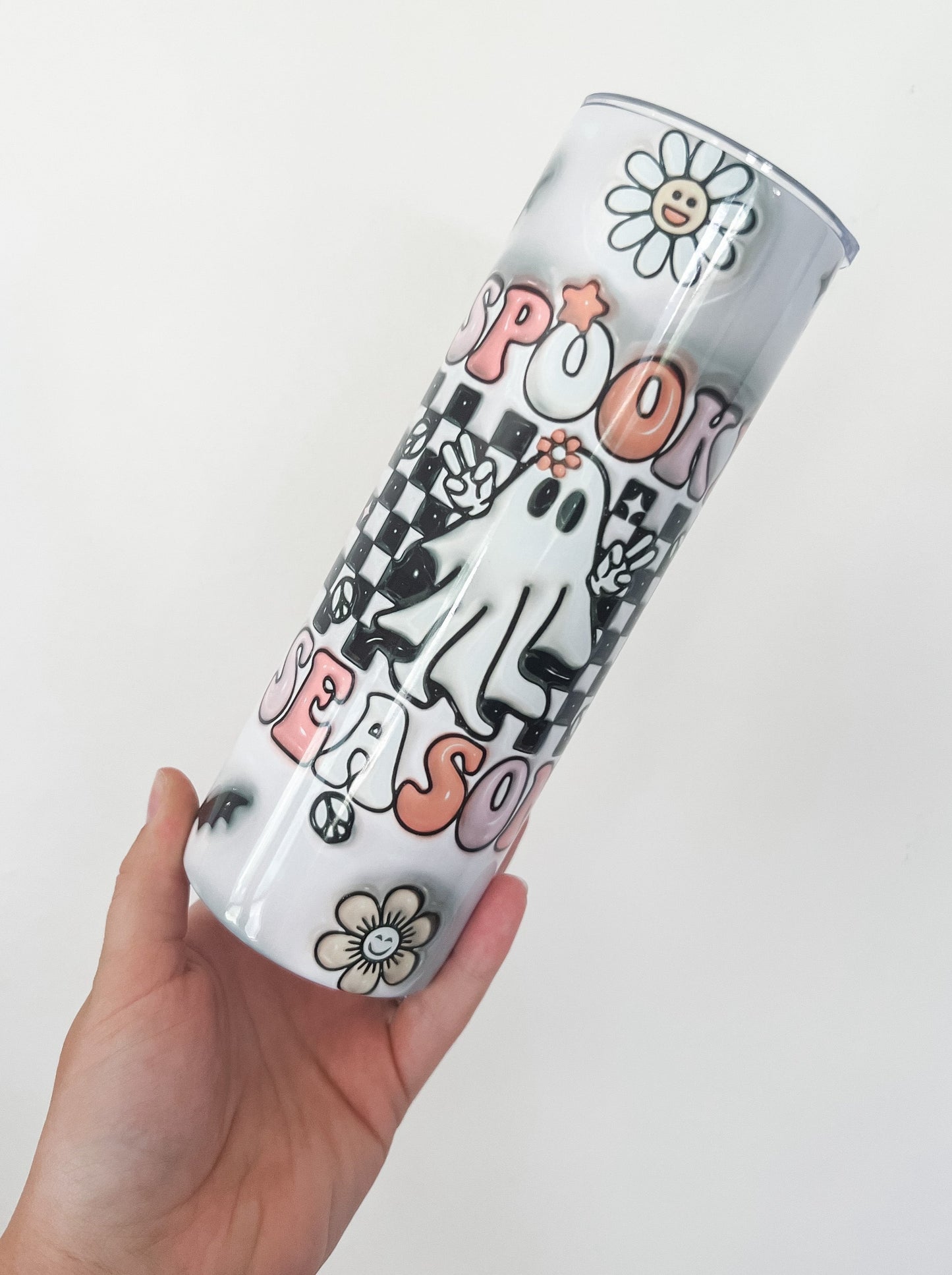 Spooky Season Puff Style Tumbler