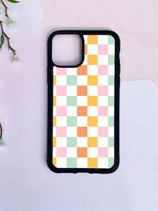 Colorful Checkered Phone Case