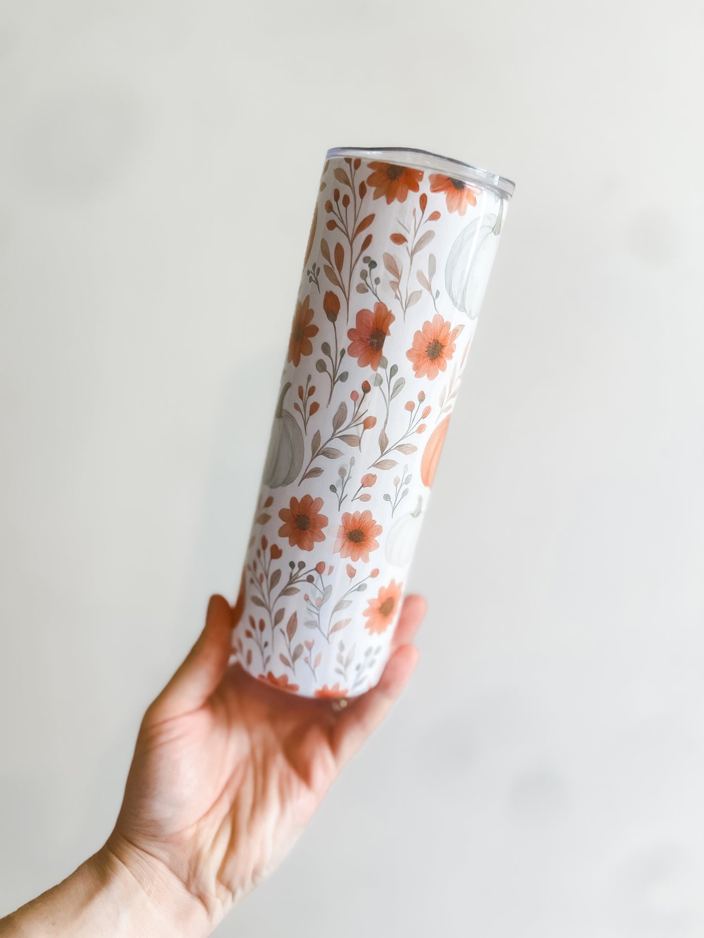 Fall Foliage Pumpkin Tumbler