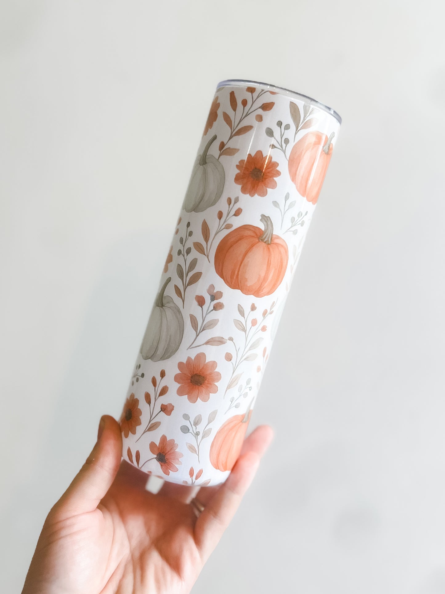Fall Foliage Pumpkin Tumbler