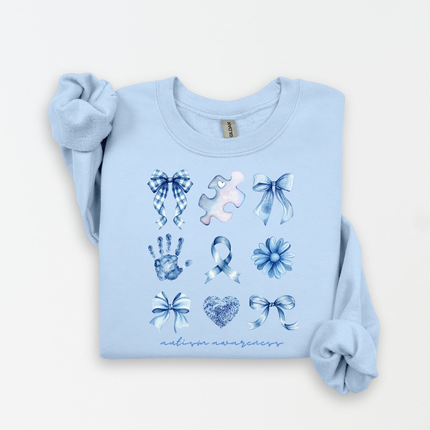 Autism Awareness Bows