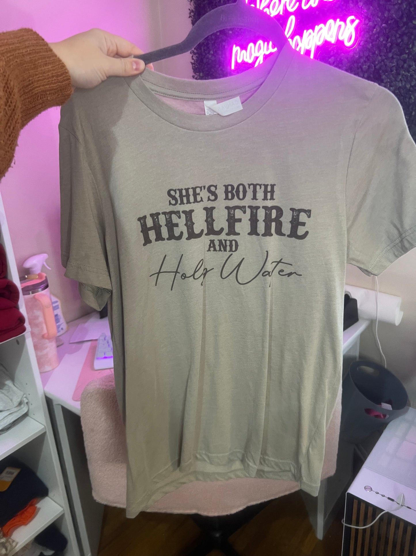 SALE Medium Hellfire and Holy Water