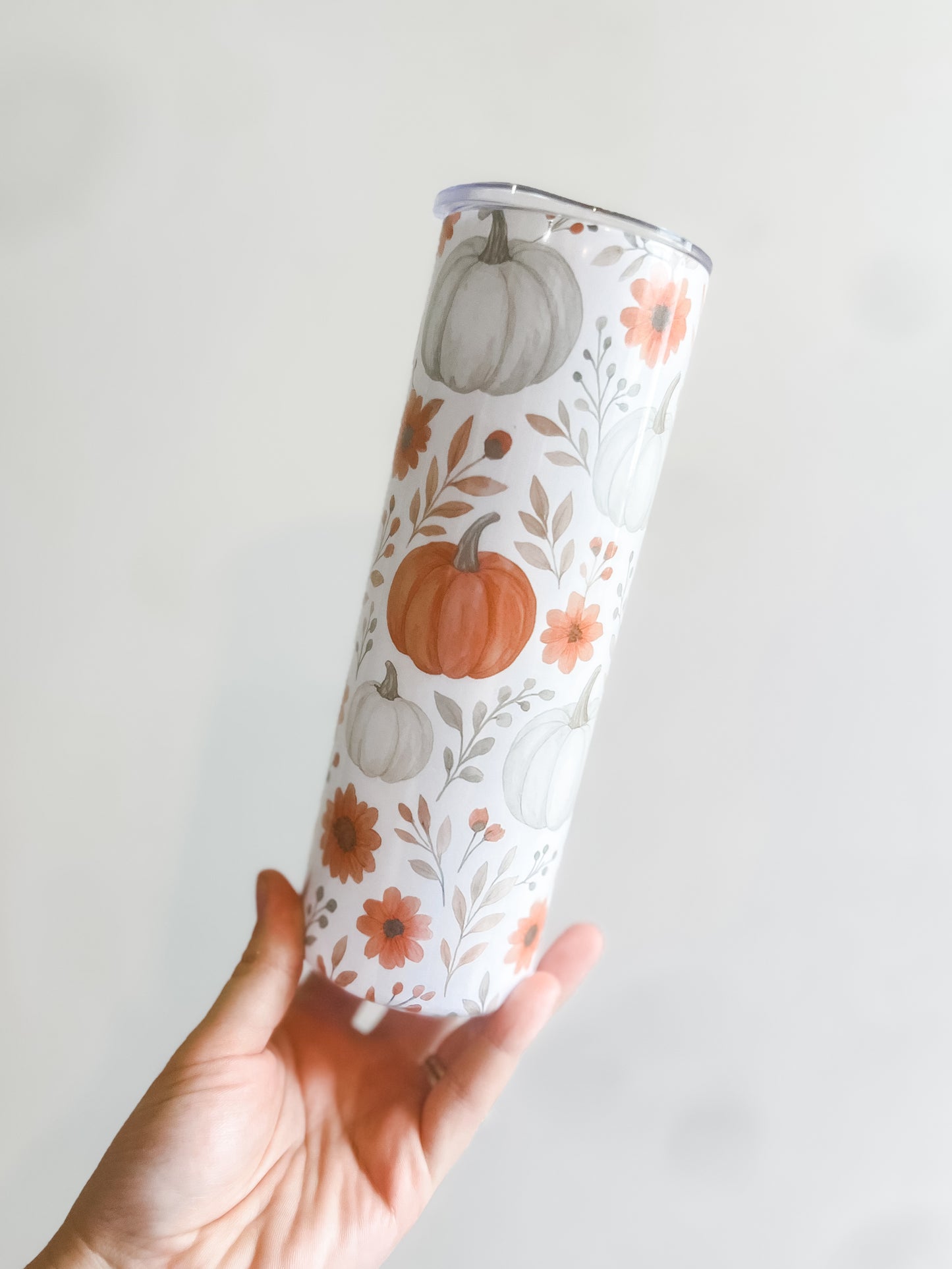Fall Foliage Pumpkin Tumbler