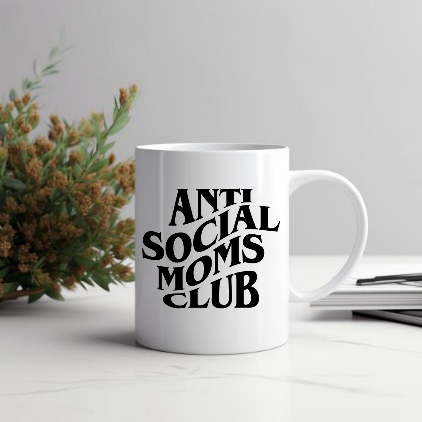 Antisocial Moms Club Mug