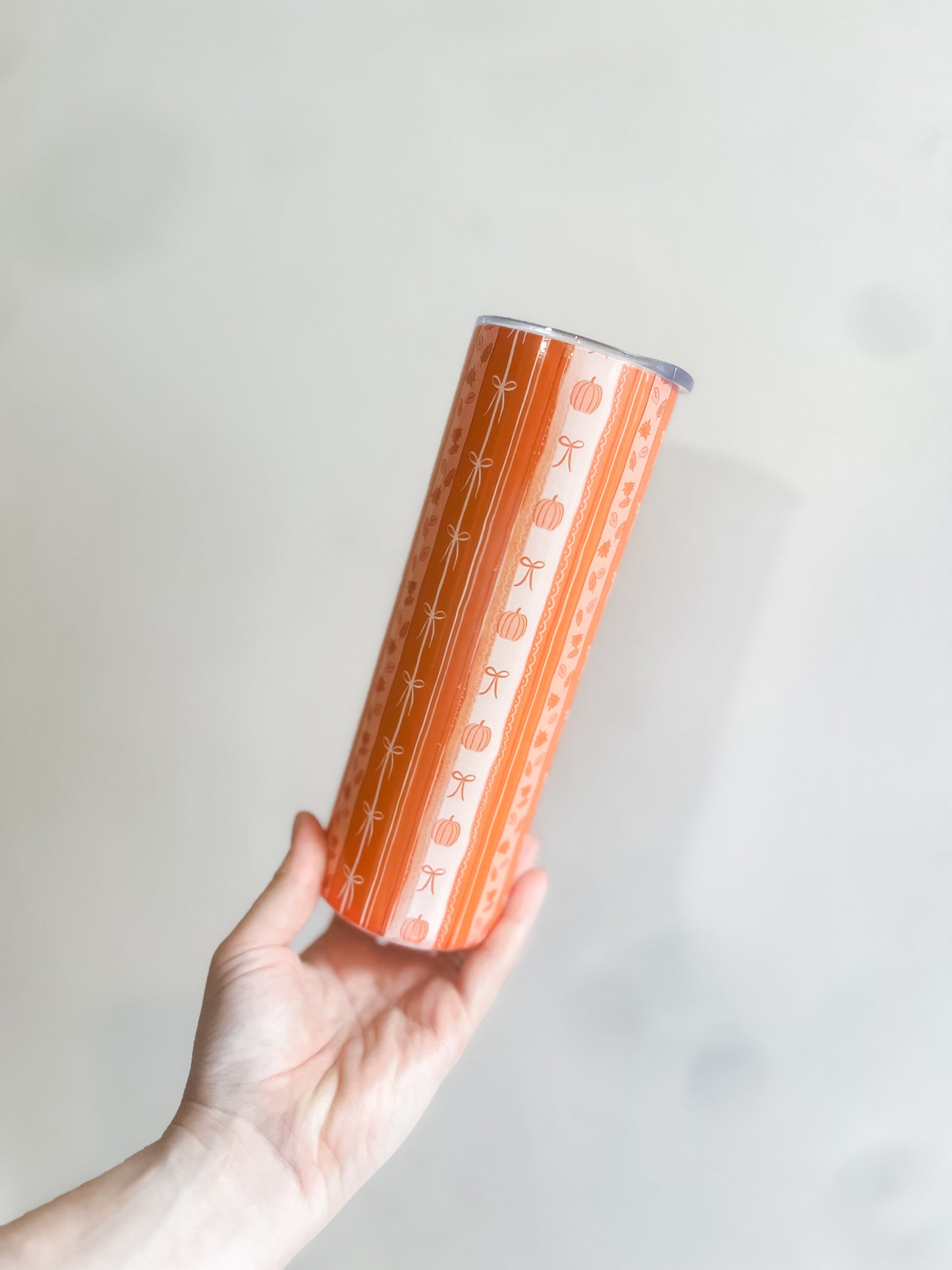 Fall Pattern Tumbler