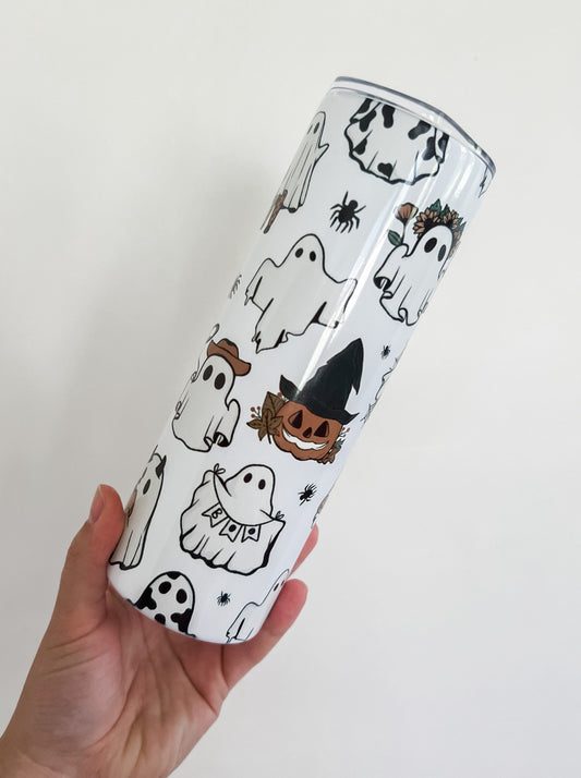 Spooky Season Ghost Tumbler