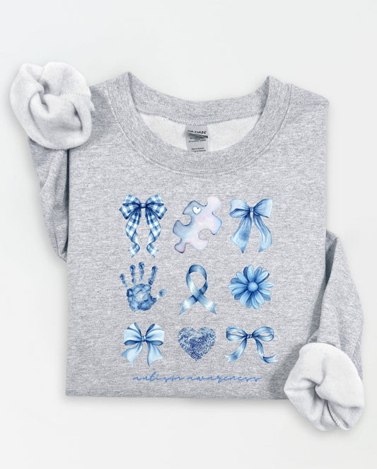 Autism Awareness Bows