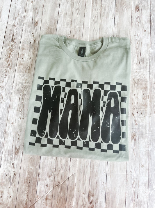Checkered Retro Mama