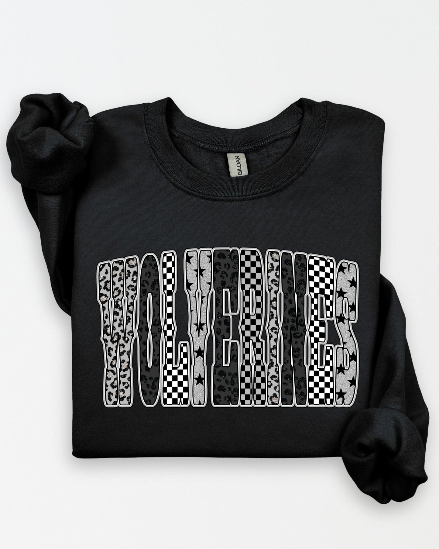 Checker Letter Wolverines