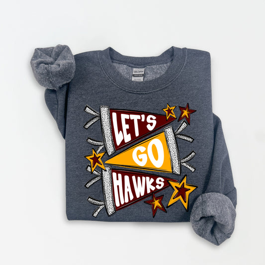 Let's Go Hawks T-Shirt