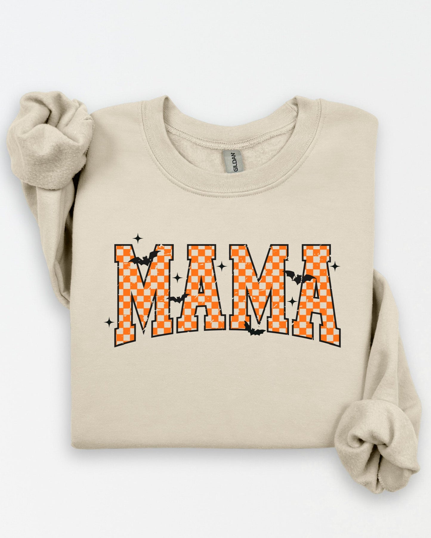 Checkered Halloween Mama