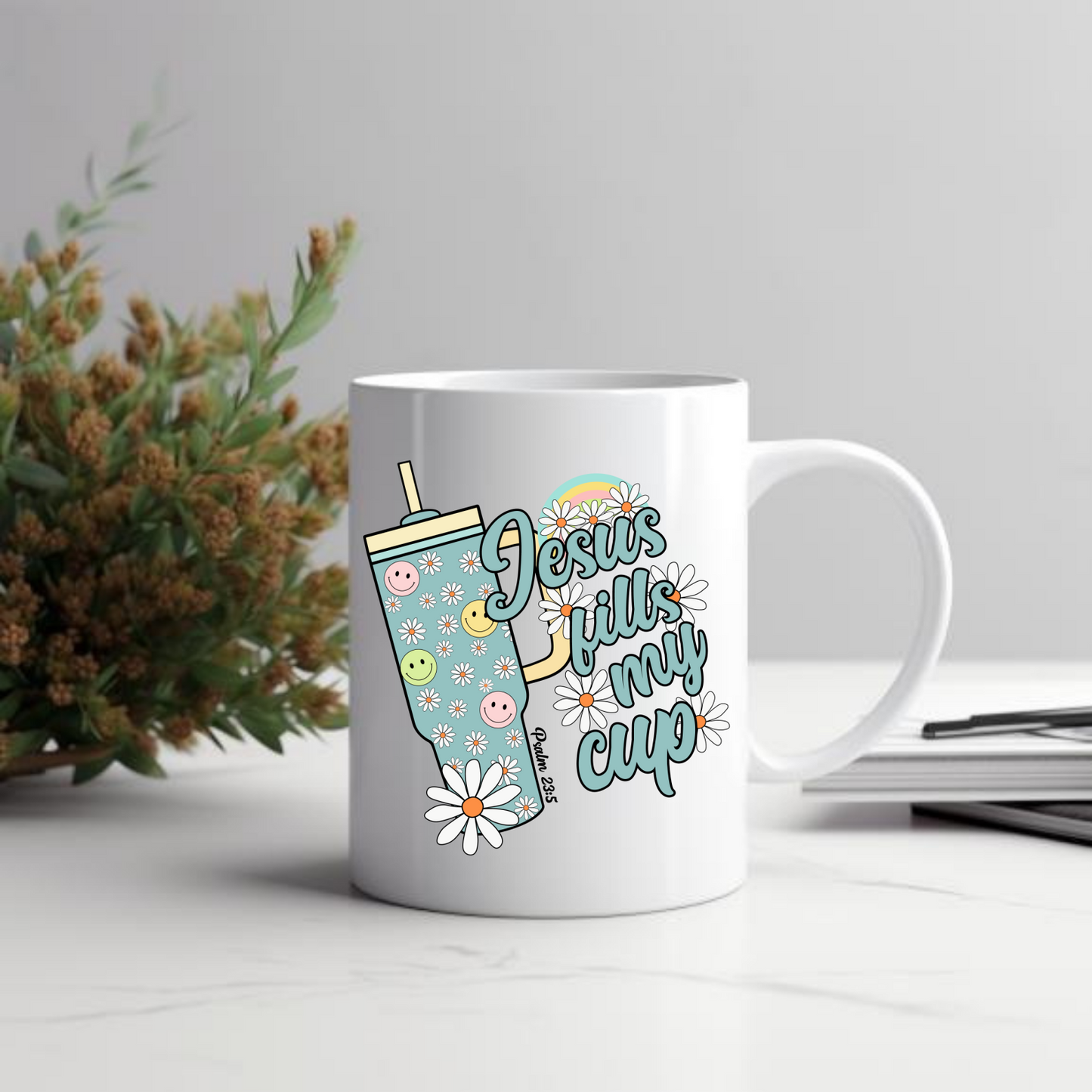 Jesus Fills My Cup Mug