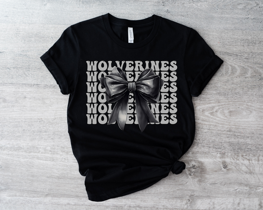 Wolverines Bow Shirt