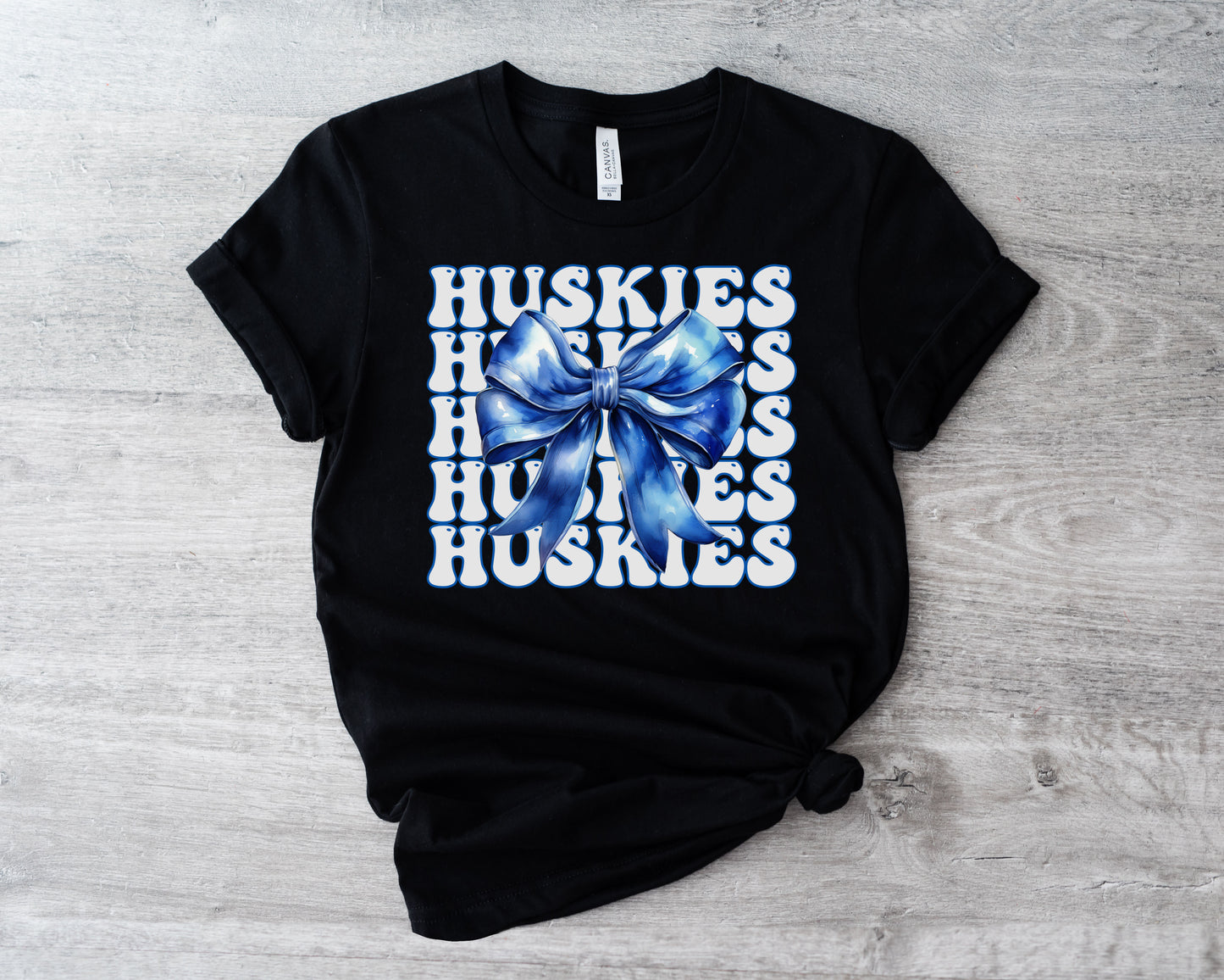 Huskies Bow Shirt