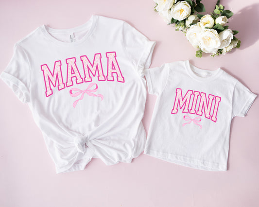 Mama & Mini Bow Shirts