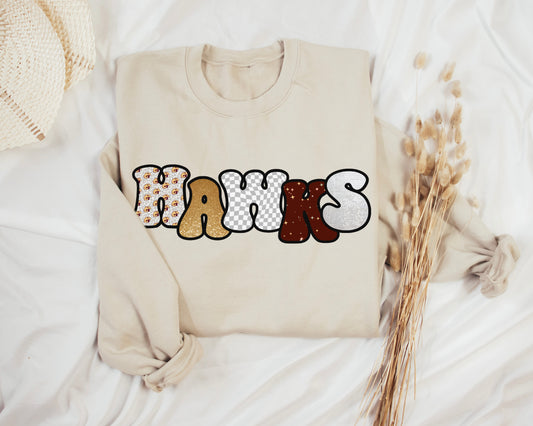 Retro Letter Hawks