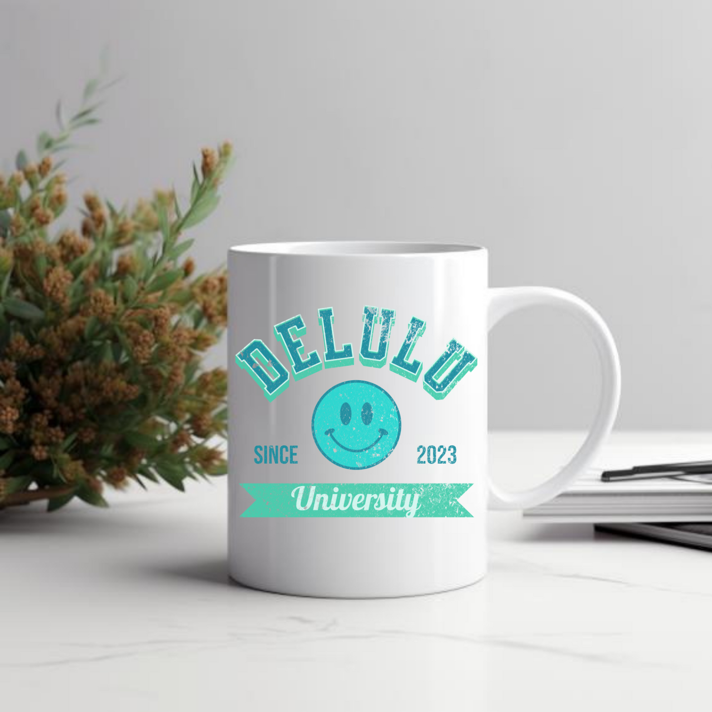 Delulu University Mug